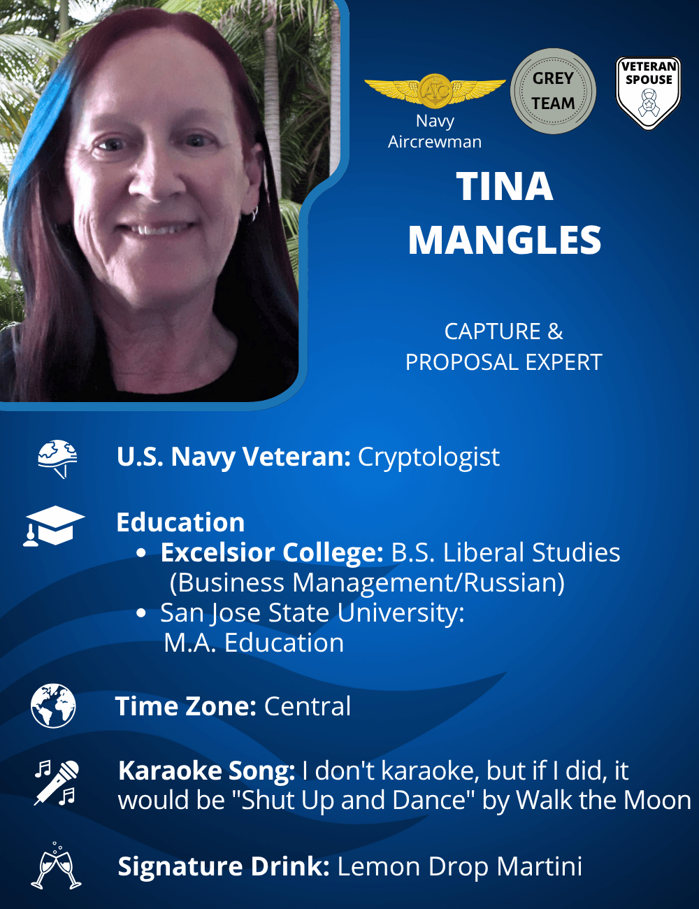 Photo of Tina Mangles, a Capture and Proposal Expert at Trident Proposal Management