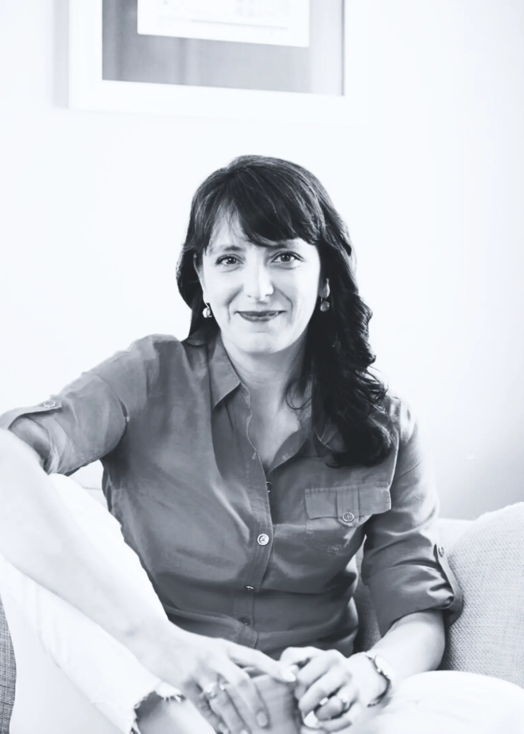 Professional Certified Business Coach Nathalie Pincham smiling at client