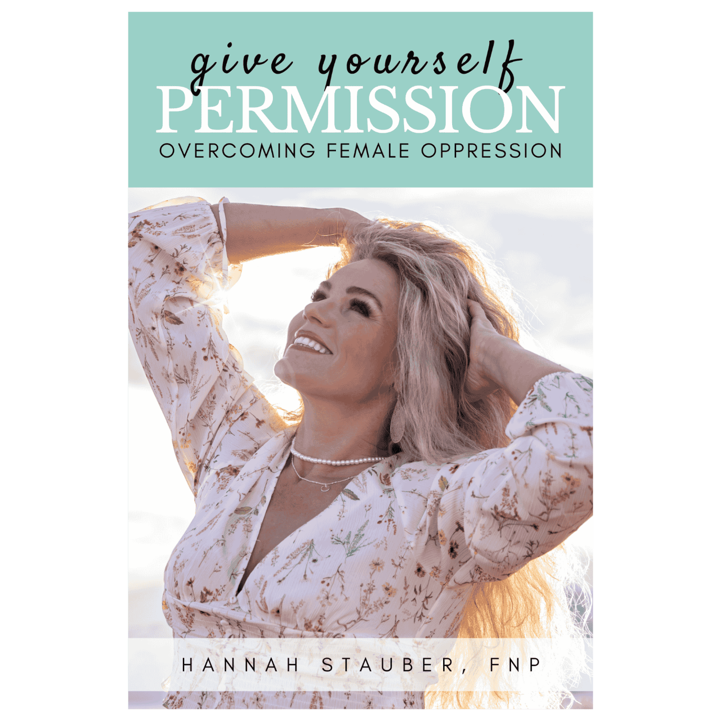 Hannah Stauber sharing her story of overcoming oppression through her book "Give Yourself Permission."