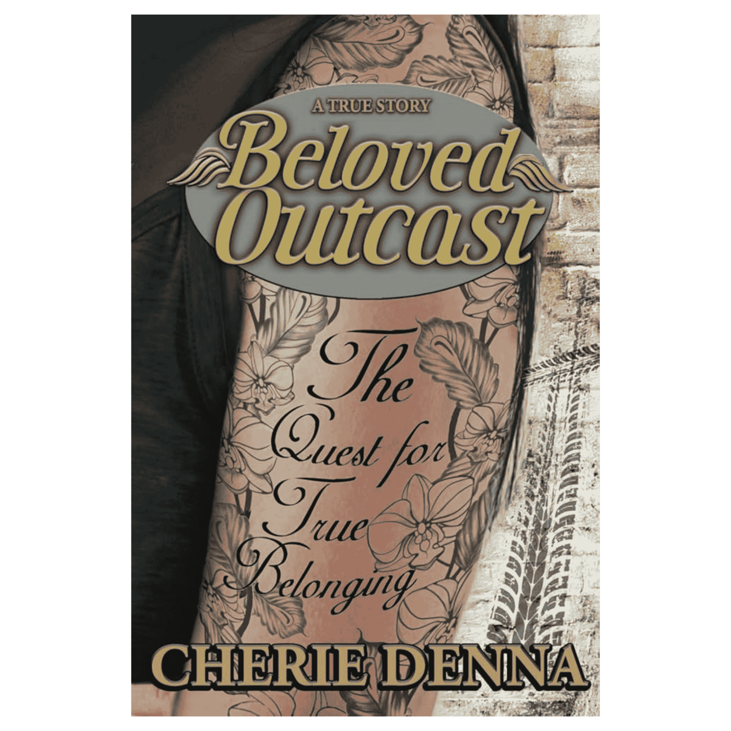 Cherie Denna sharing her story of overcoming through her book "Beoved Outcast."