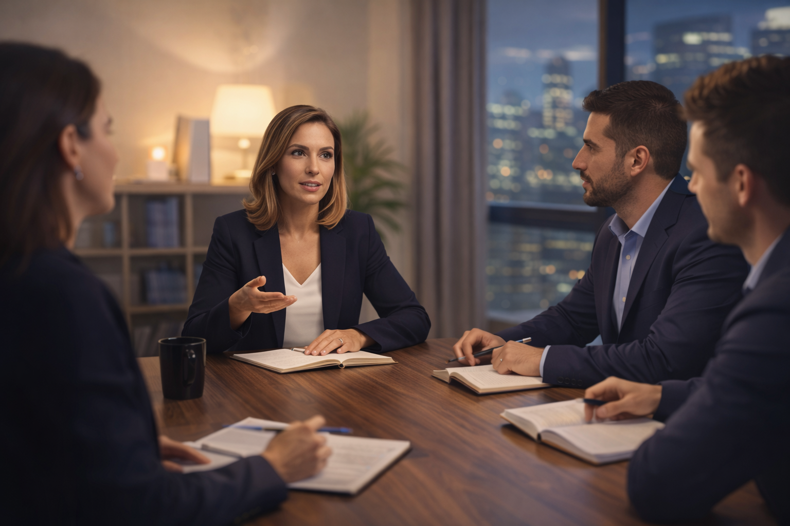 Trading mindset group coaching session.