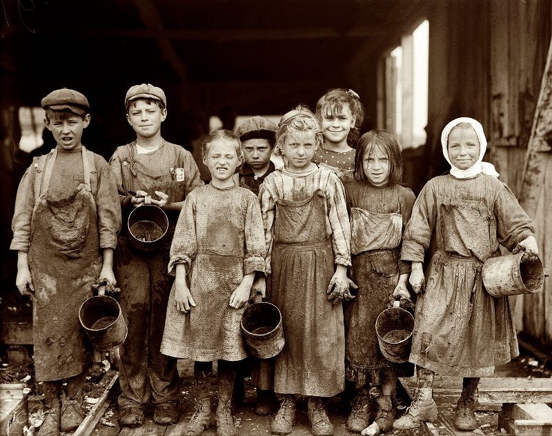 industrial revolution factory workers children