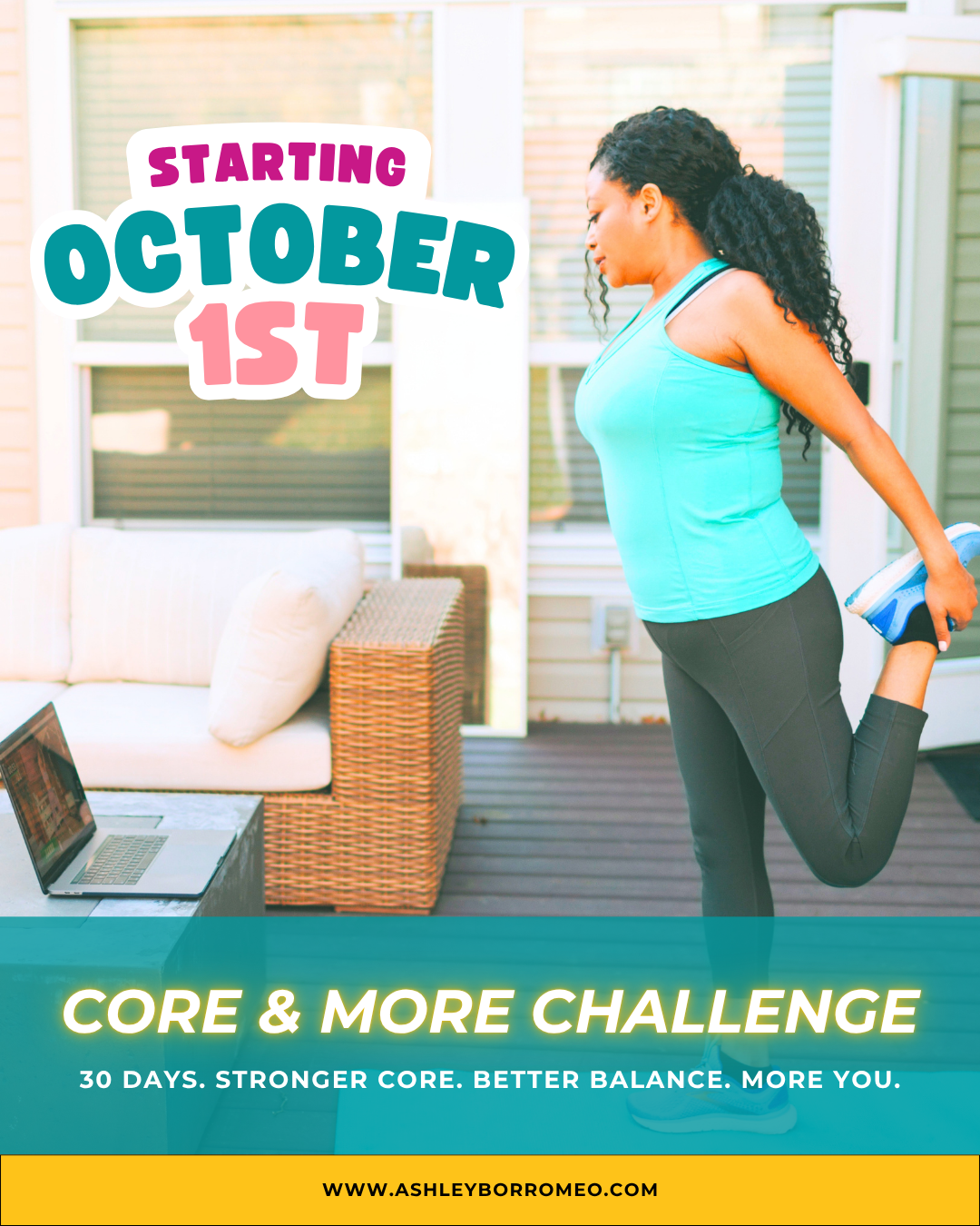 Ashley Borromeo hosting October Core & More Challenge