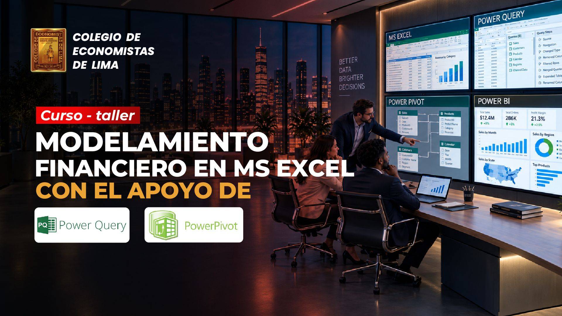 Modelamiento Financiero en MS Excel con el apoyo de Power Query