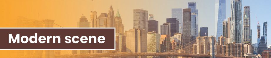 Modern house dance scene