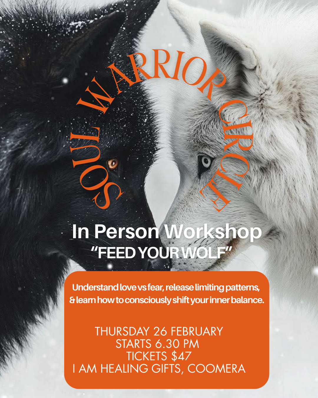 Soul Warrior Circle In Person Workshop