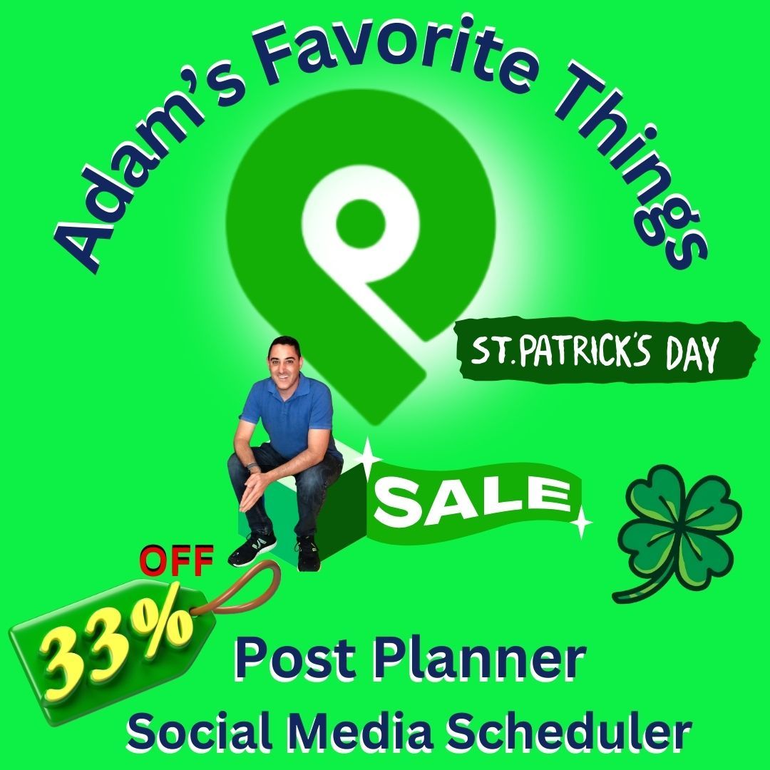 Adam's Favorite Things - Post Planner - Official Social Media Scheduler of Call Me Adam - Sign Up Here