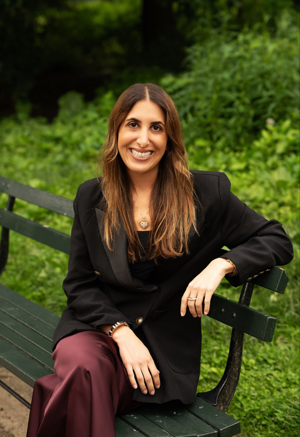  Life coach Carol Braha enjoying life in New York City, embodying the freedom that comes from authentic living.