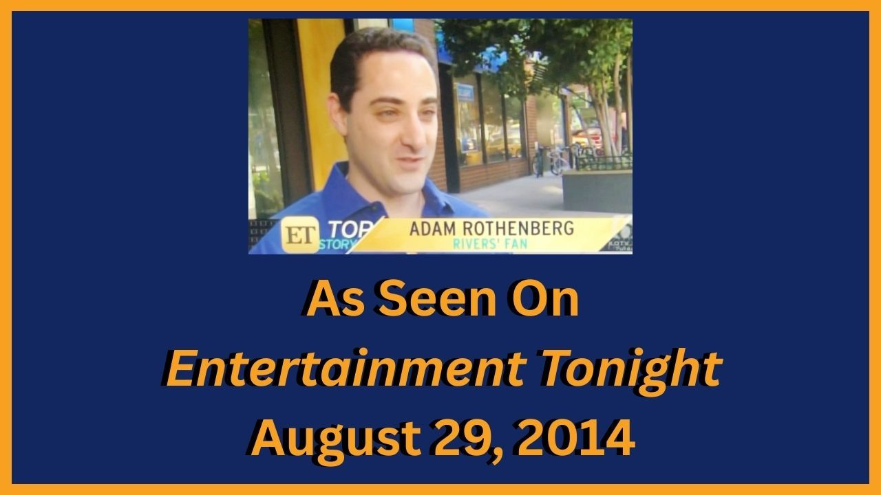 As Seen On Entertainment Tonight - August 29, 2014