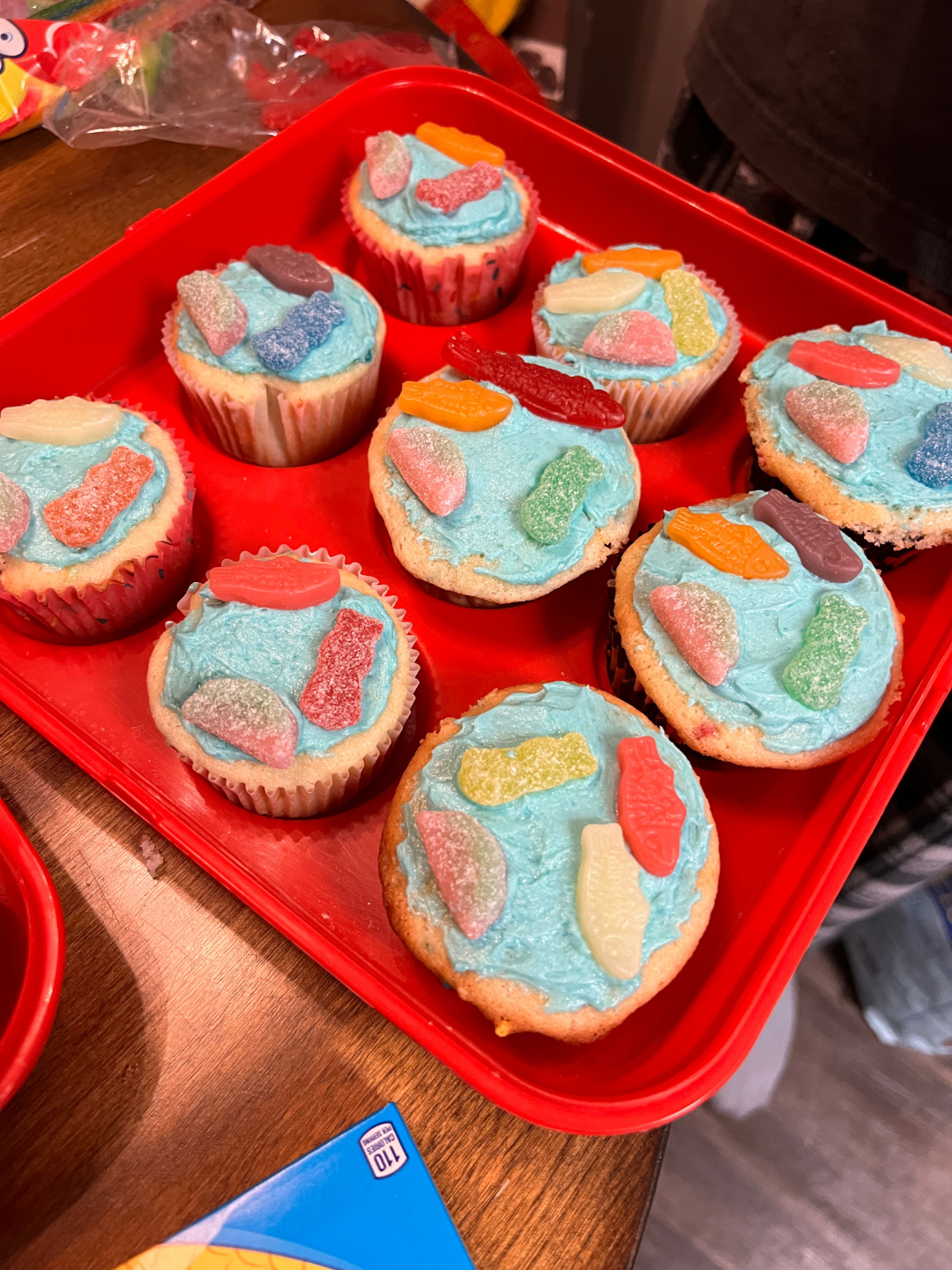Beach Themed Cupcakes