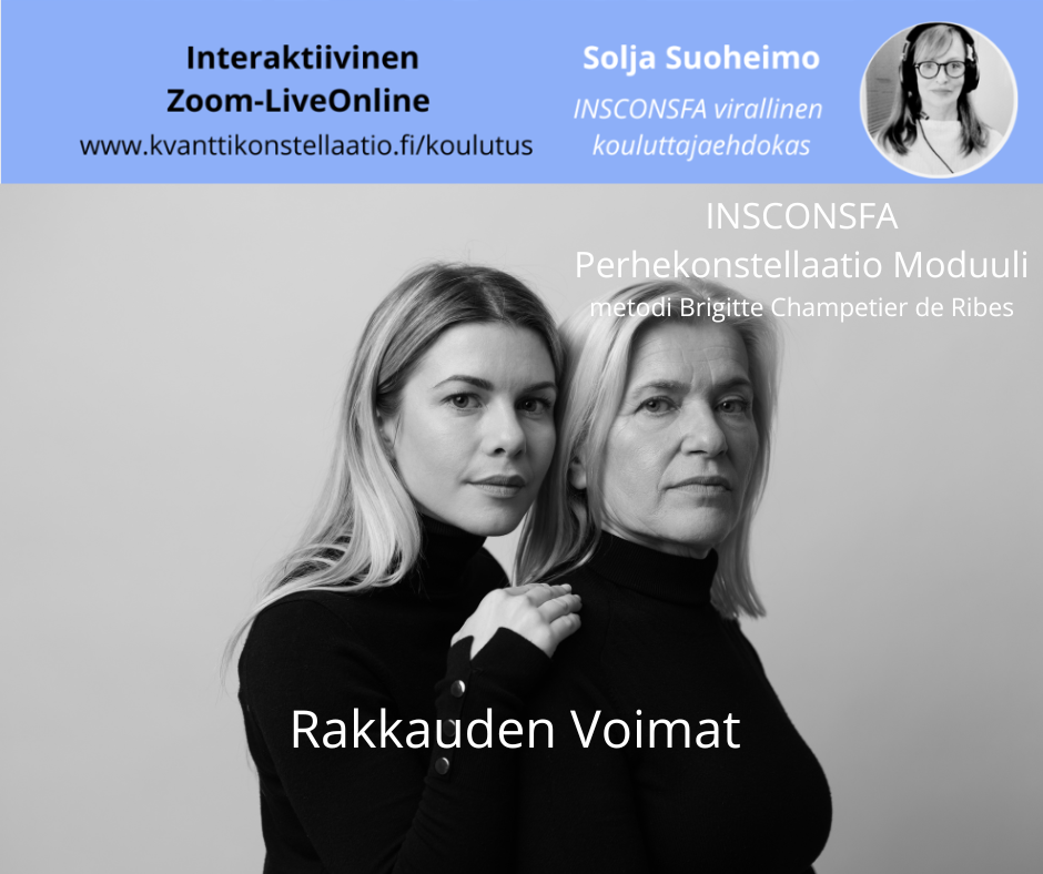 Rakkauden voimat konstellaatio jatkokoulutus