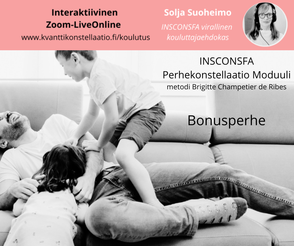 Bonusperhe konstellaatio jatkokoulutus