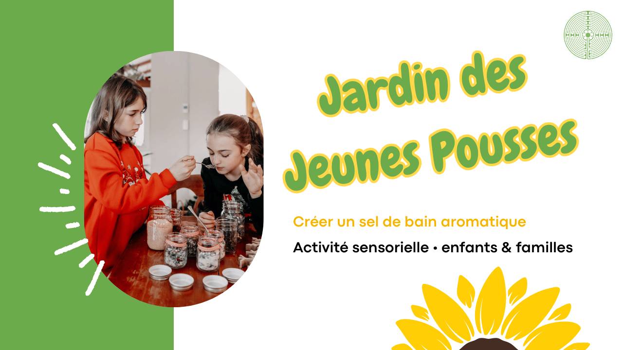 Créer un sel de bain aromatique avec les Jeunes Pousses