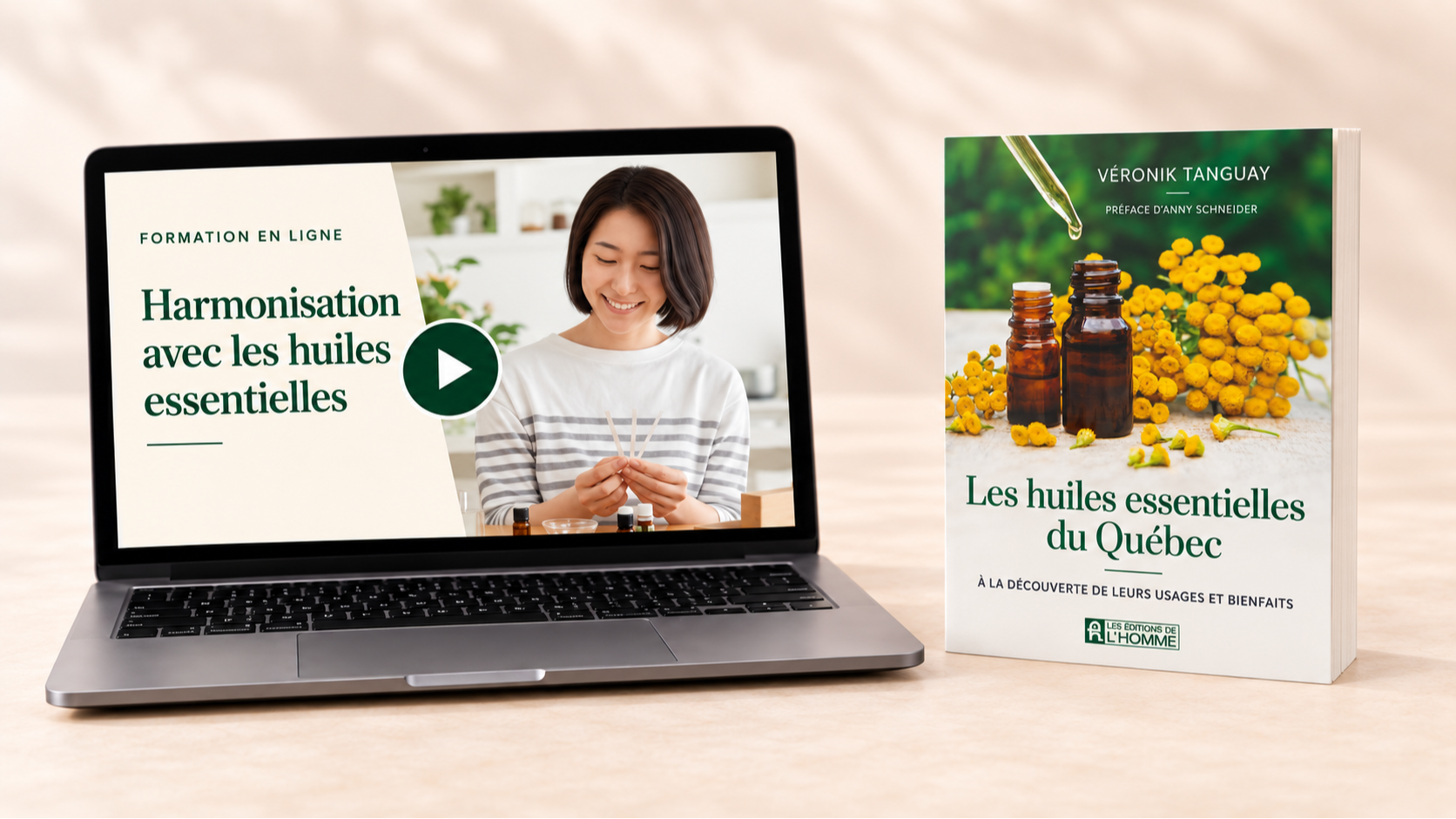 Livre Les huiles essentielles du Québec