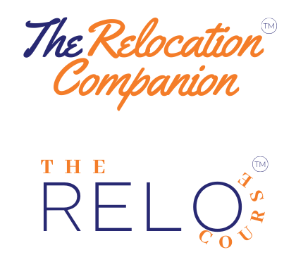 The Relocation Companion and The Relo Couse logos