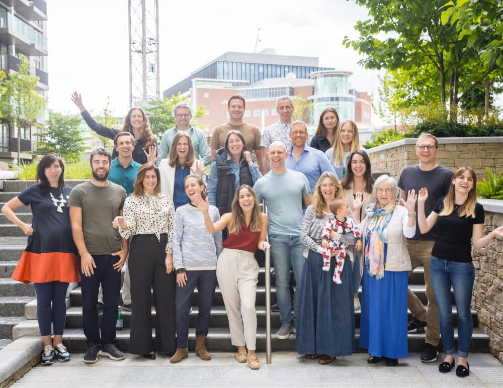 Photo of a group of coaches at the Founder Coach Unconference, London 2022.