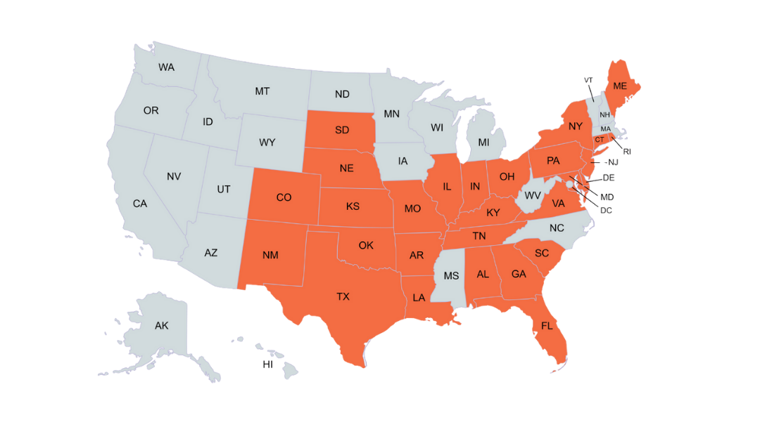 States Sara Sherman has worked in