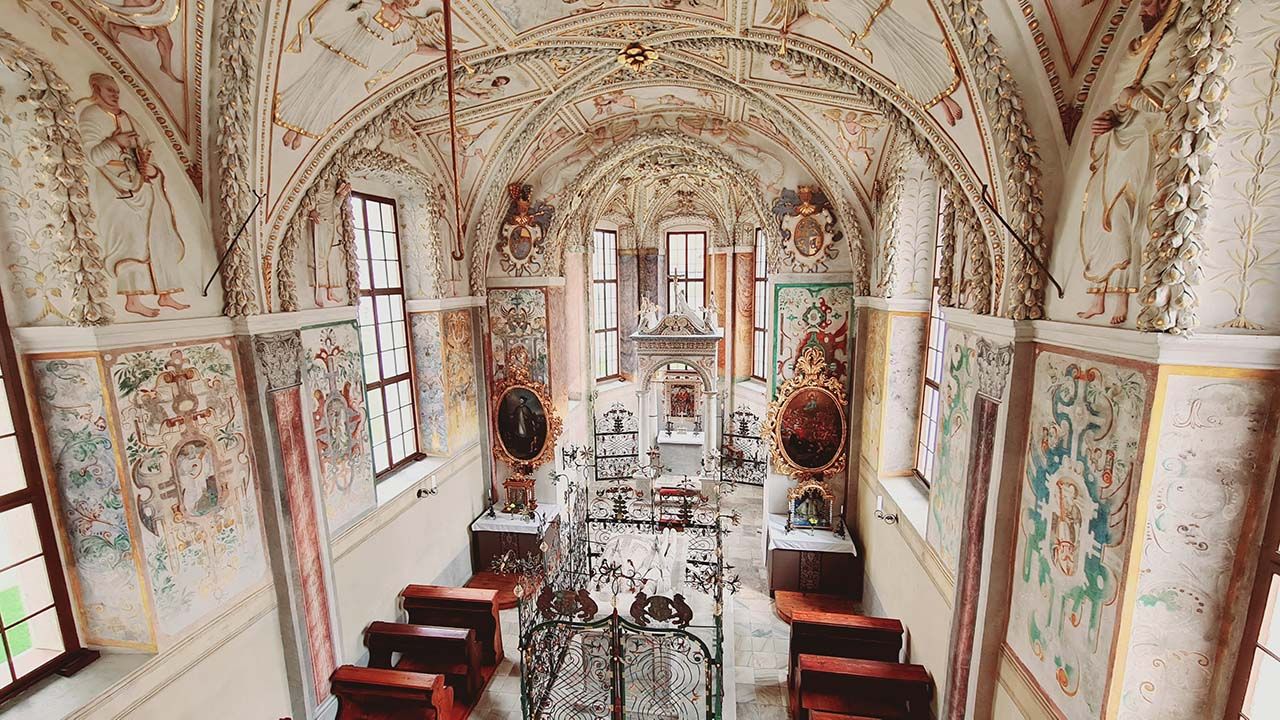 Telc palace chapel