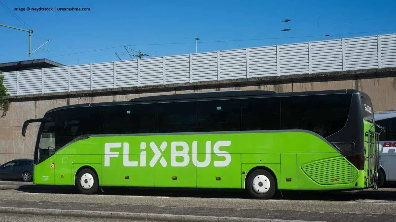 German long-distance bus