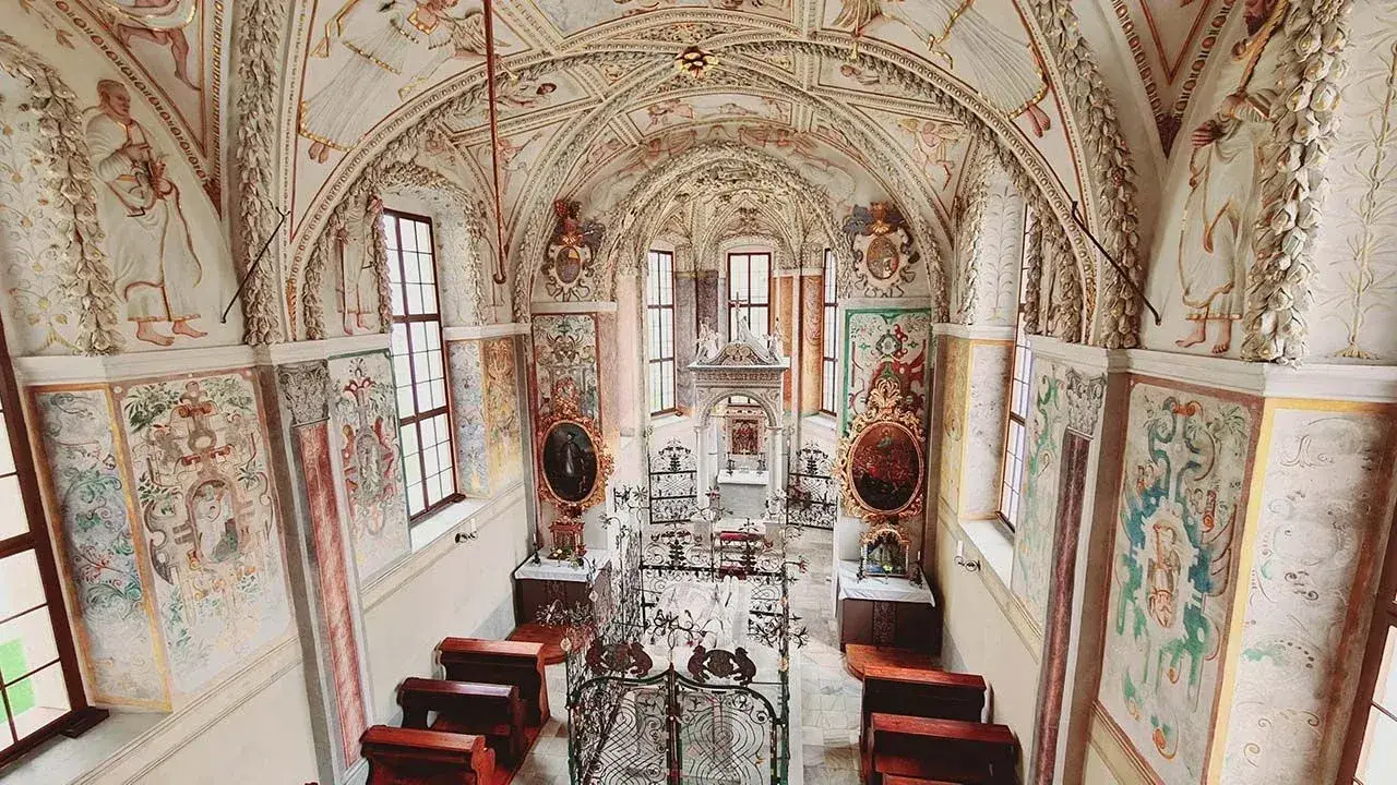 Telc palace chapel
