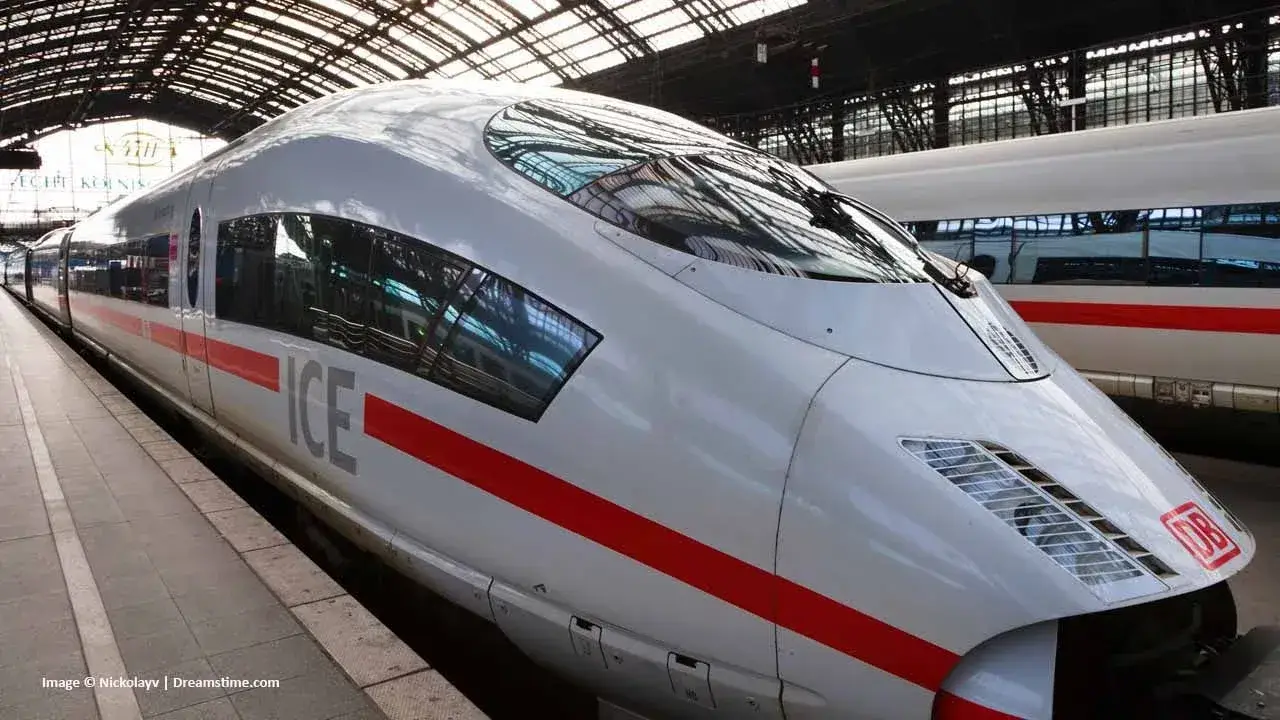 German ICE train
