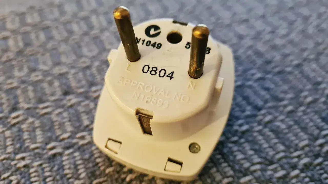 Austrian power adapter plug