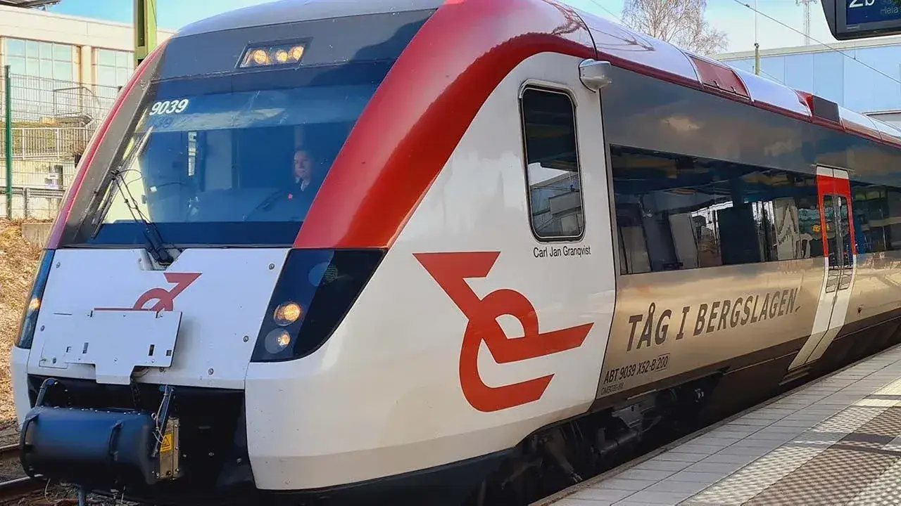 Tåg i Bergslagen train