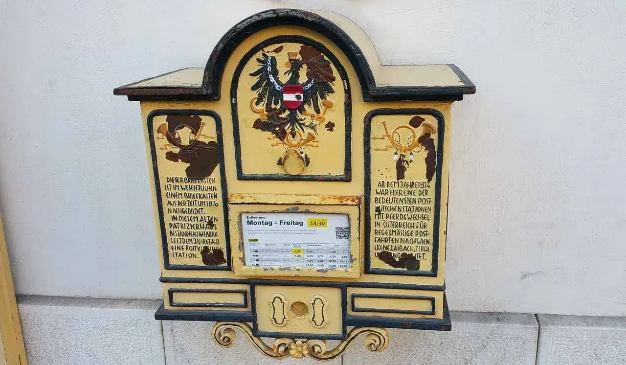 Austrian post box