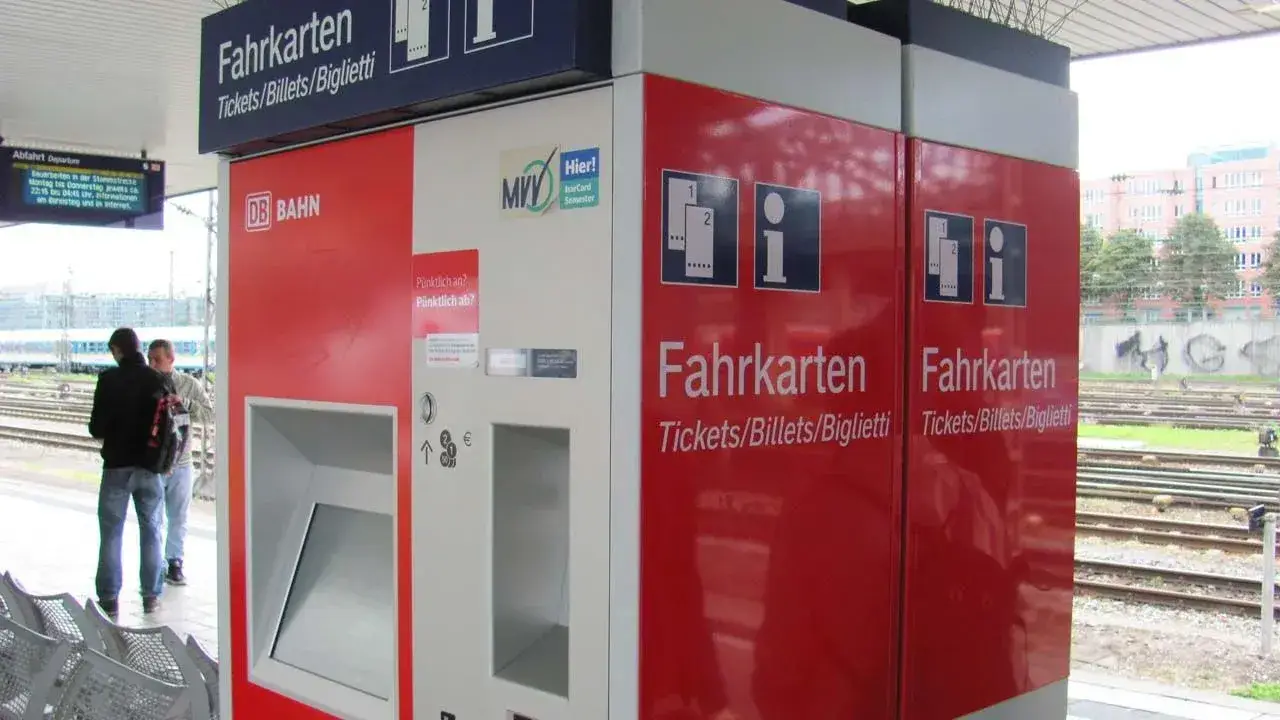German rail tickets