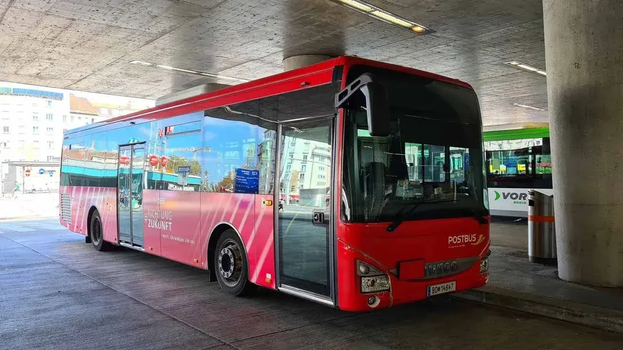 Austrian Postbus bus