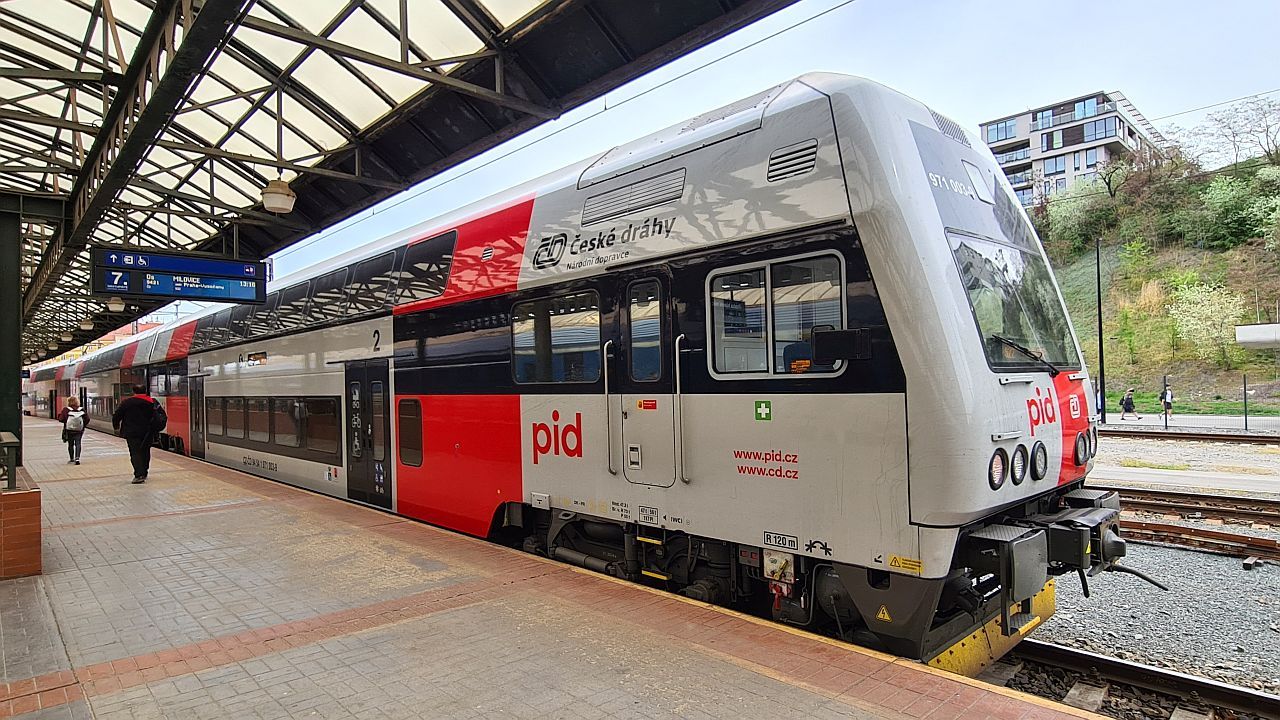 Prague regional train
