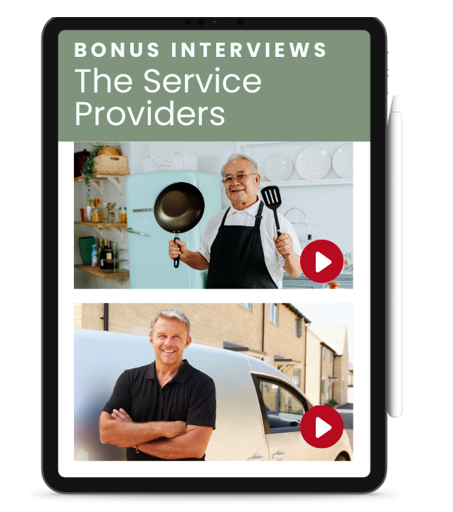 Interviews with Service Business Owners over 50 years of age