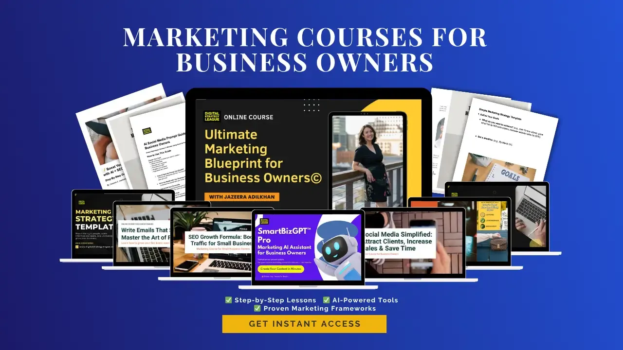 Business Group Coaching Digital Strategy League