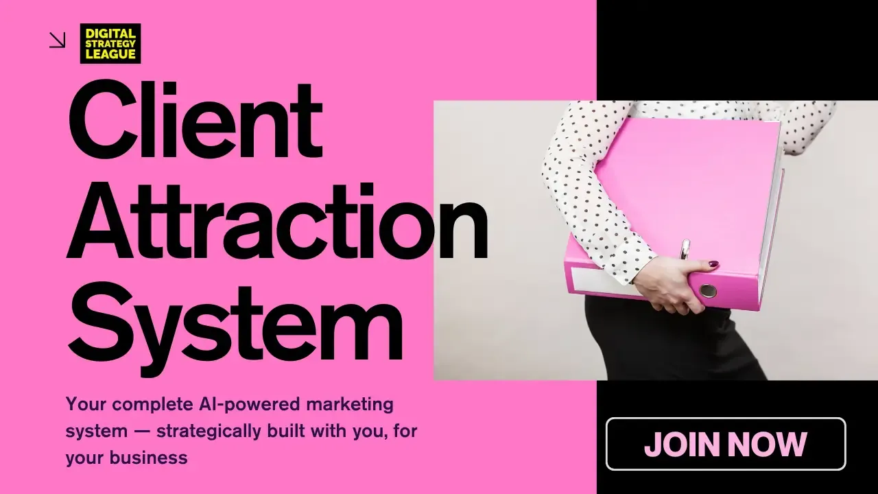 Client Attraction System for coaches and therapists