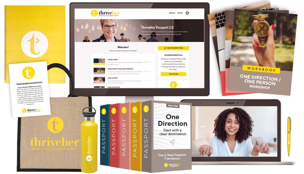 ThriveHer Passport Product Lineup