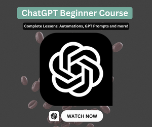 Mastering ChatGPT: From Beginner to Advanced. Online Course would likely be designed to teach individuals how to use and interact with the ChatGPT AI language model, from its basics to advance.