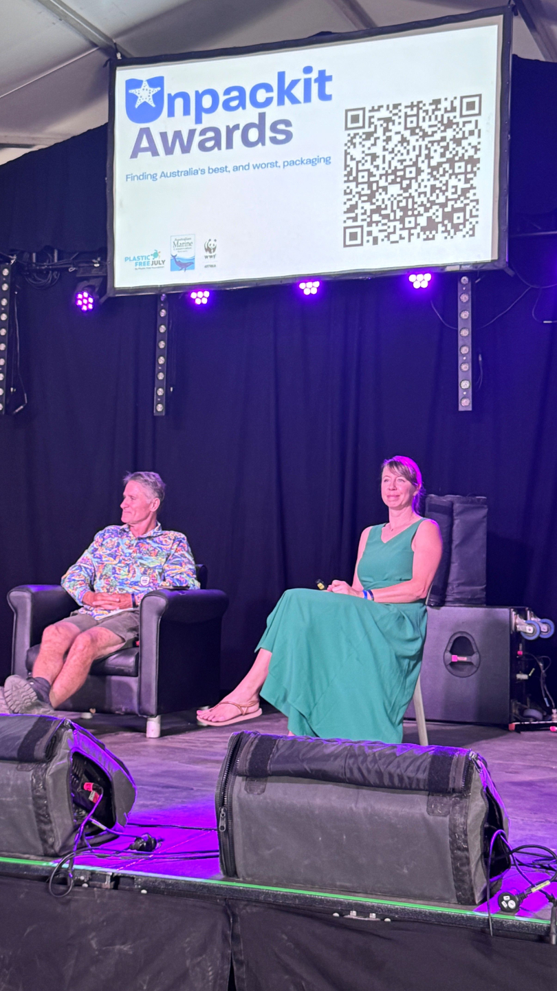 Bel Chellingworth for Unpackit Awards at Woodford