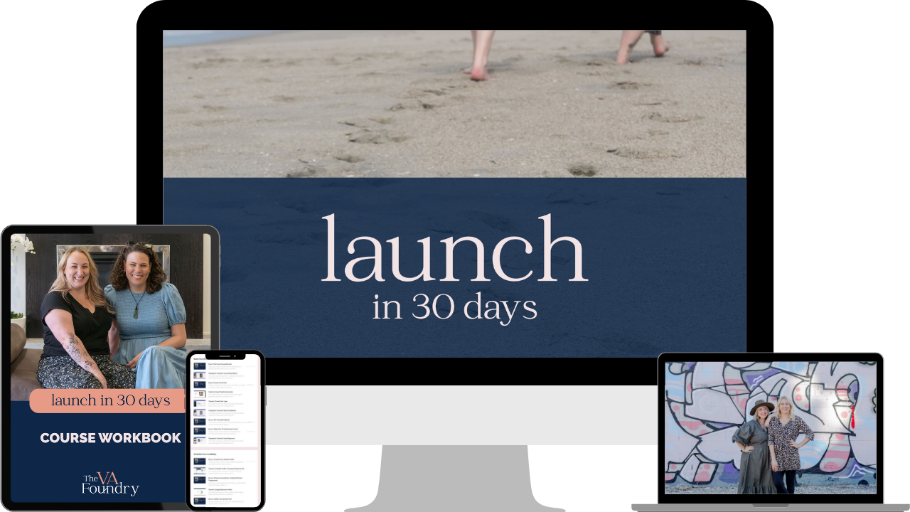 Launch in 30 Days mockup
