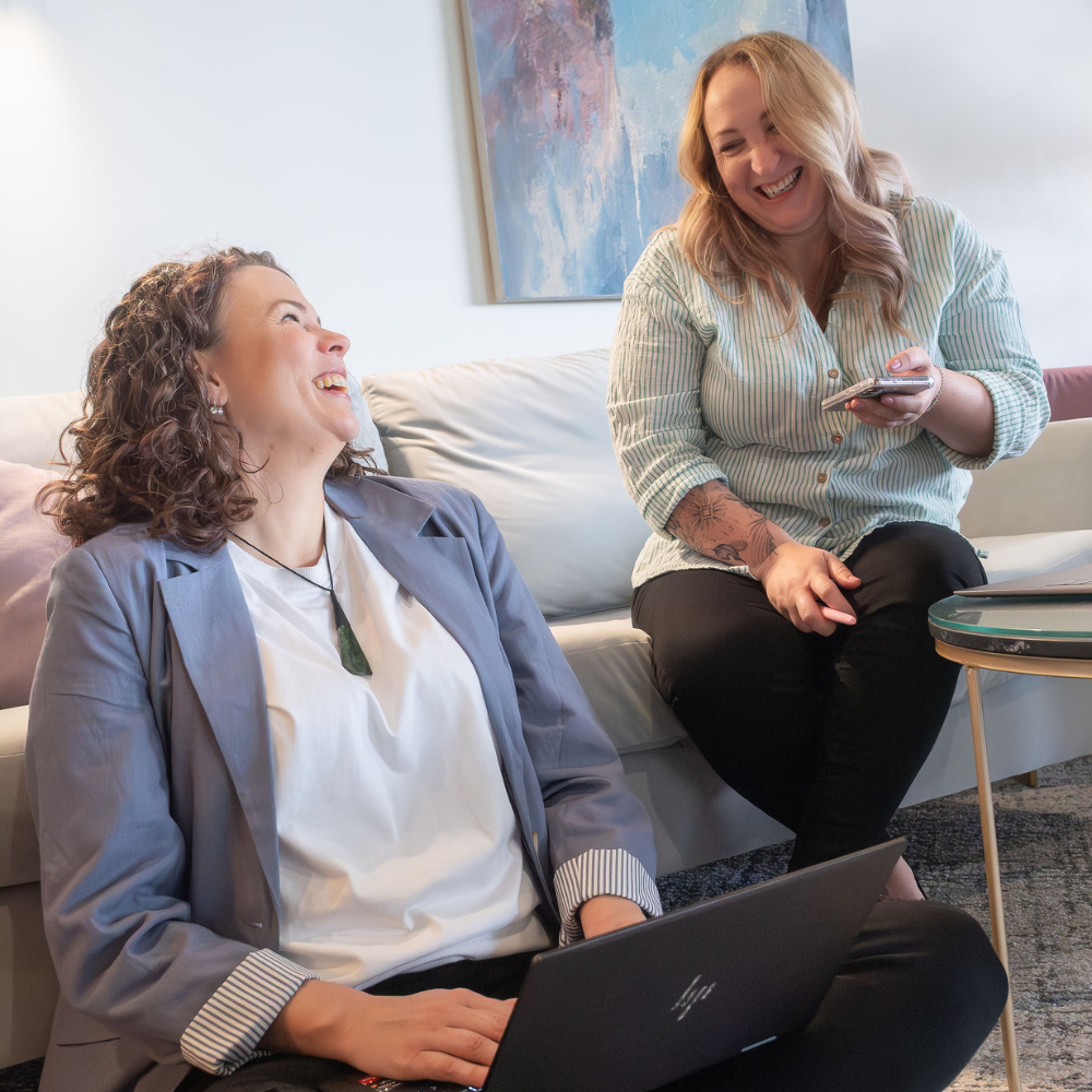 Marianne & Toyah, virtual assistant mentors