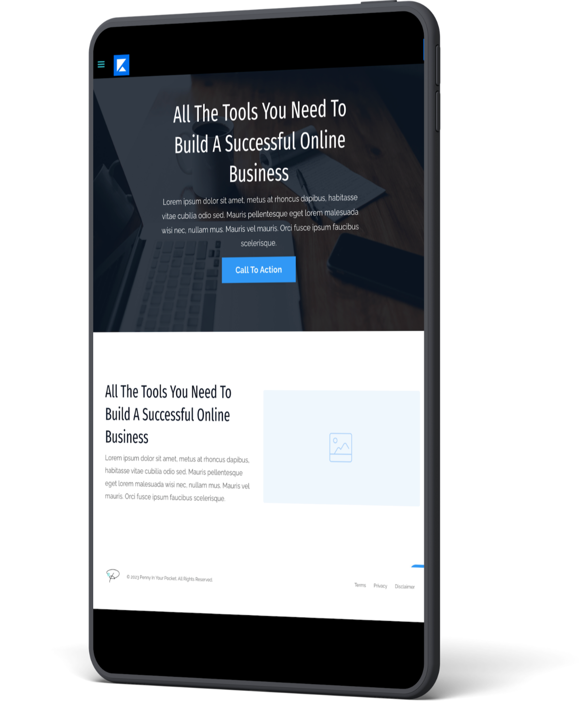 Kajabi Permissions Page Template - Lockable Page Template