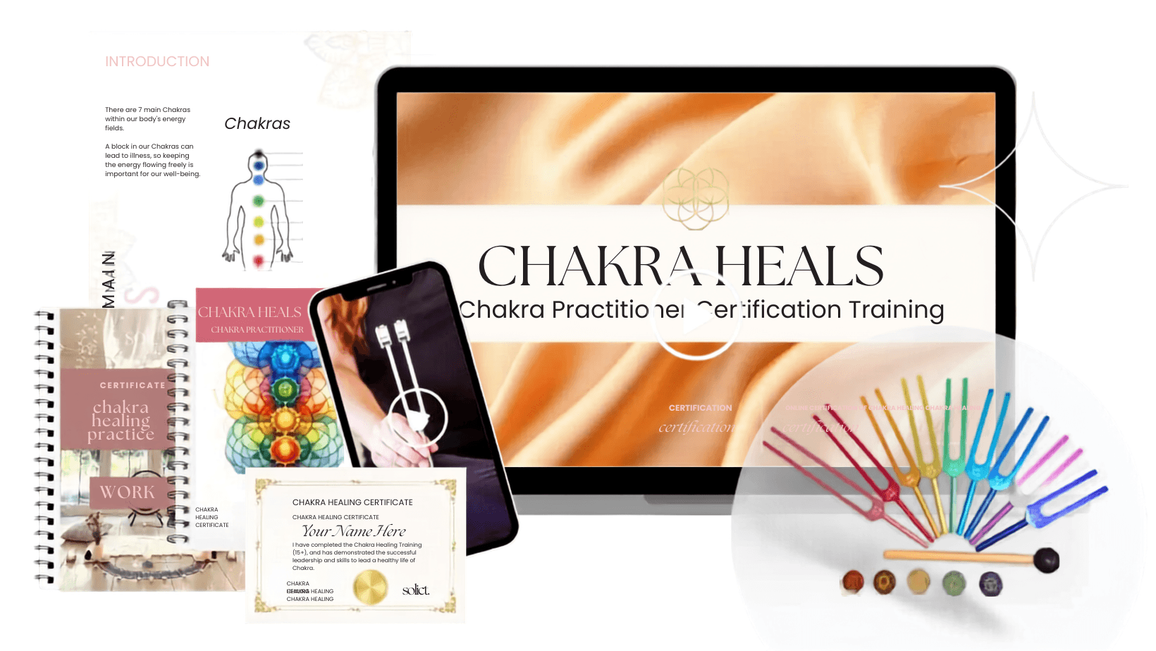 Certified Chakra Energy Healing Practitioner online course by Holistic Wellness Academy