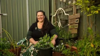 Urban Nanna growing abundant organic vegetables in containers - No-dig pot gardening and preserving techniques for small spaces