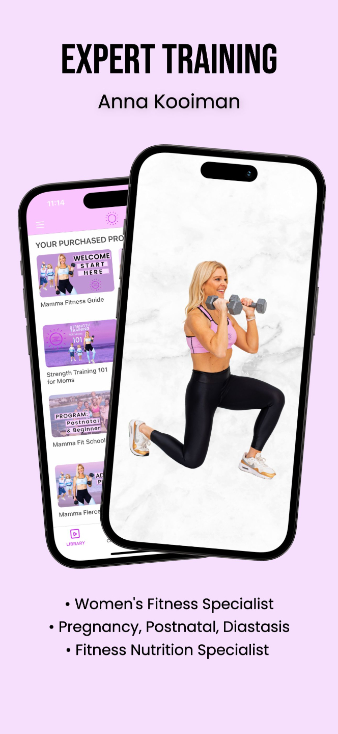 Lose Your Baby Weight! Boost Your Mood with Exercise! Strong Sexy Mammas  created by Anna Kooiman 