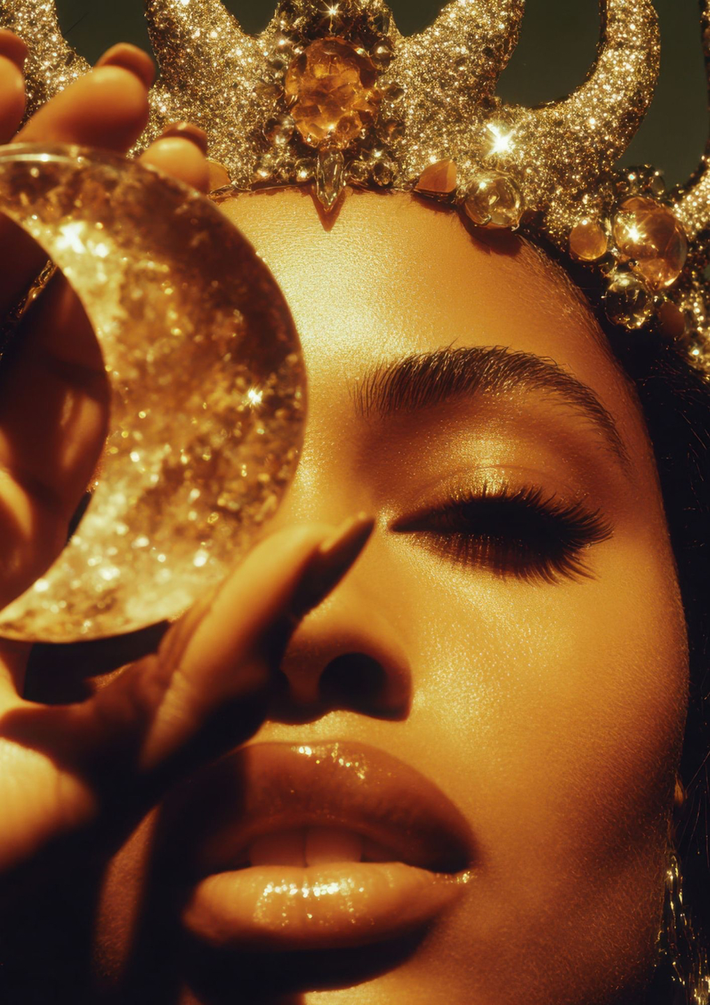 Feminine energy guide with the moon phases