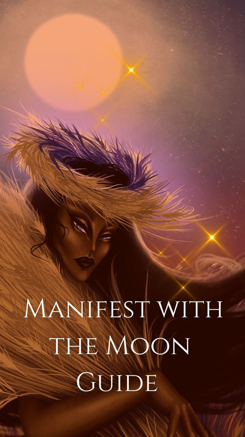 Feminine energy guide with the moon phases