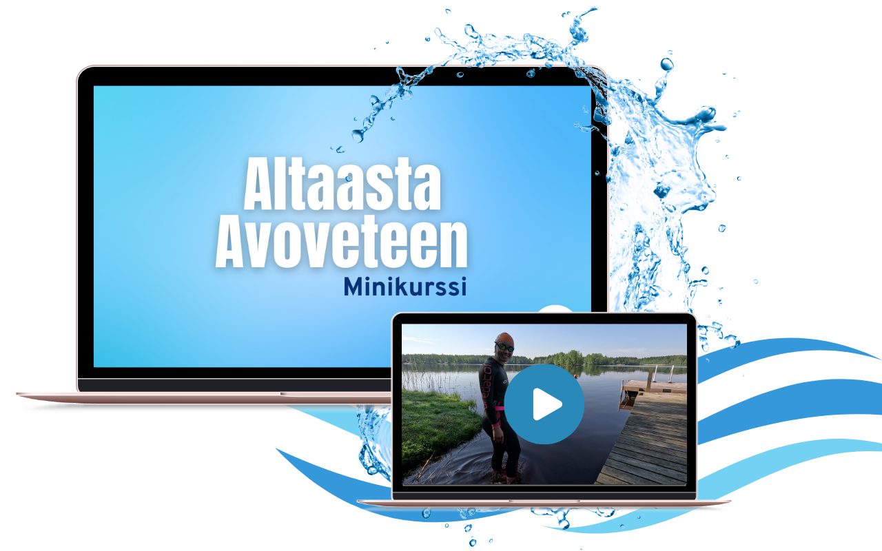 Uinti Elämäntavaksi kuntouimarien verkkovalmennuksen kansi