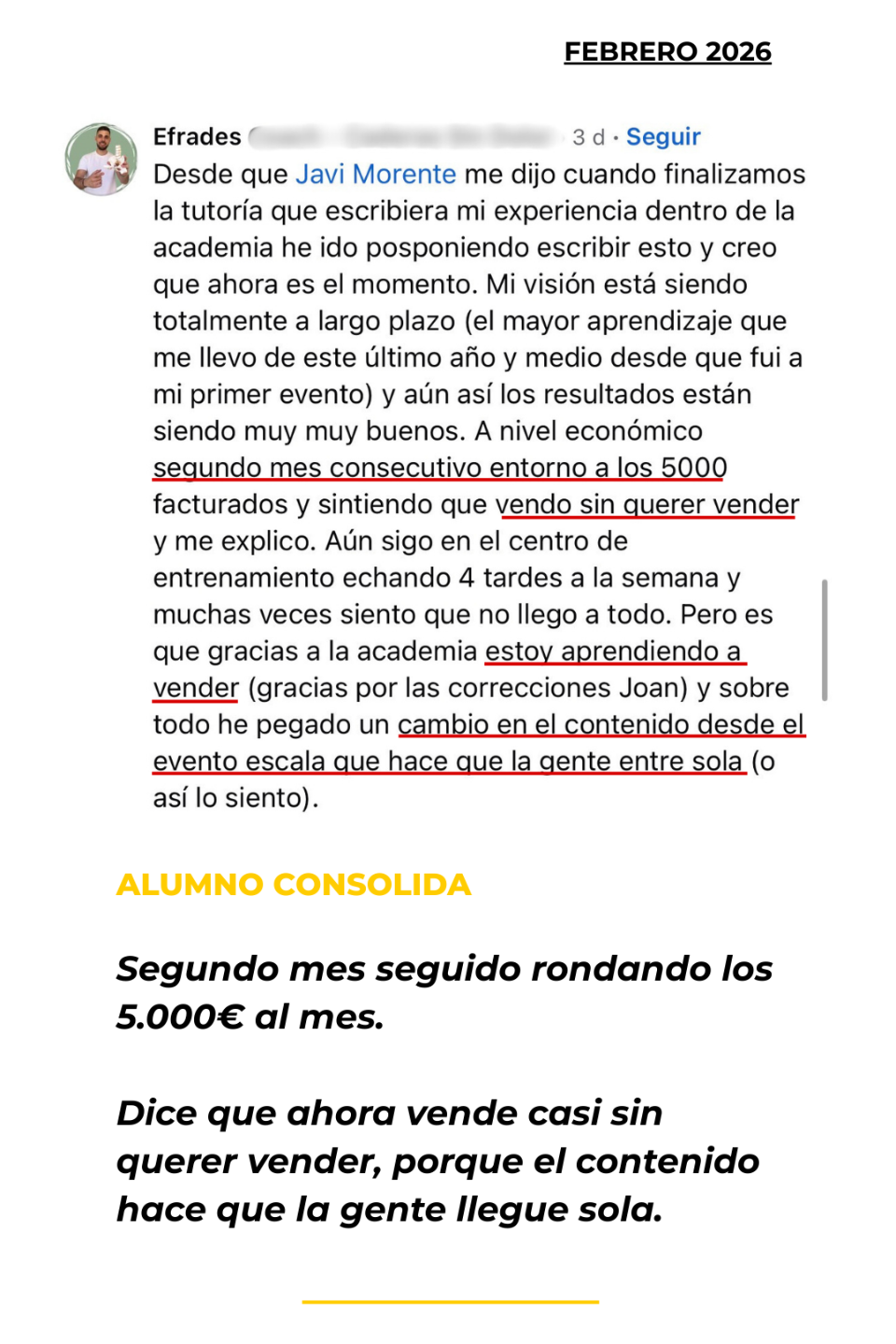 opiniones academia entrenadores online