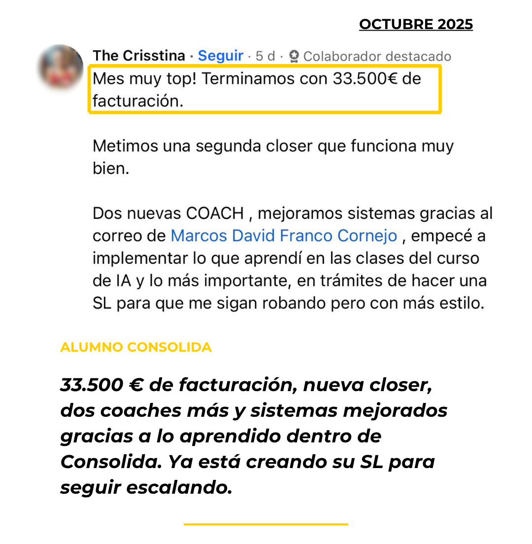 Formación ser entrenador online