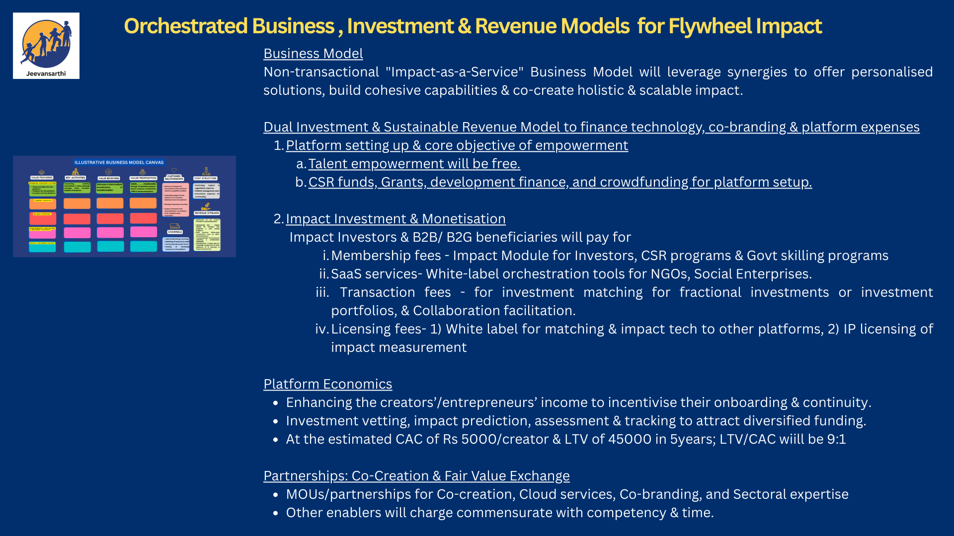 Orchestrating for flywheel impact