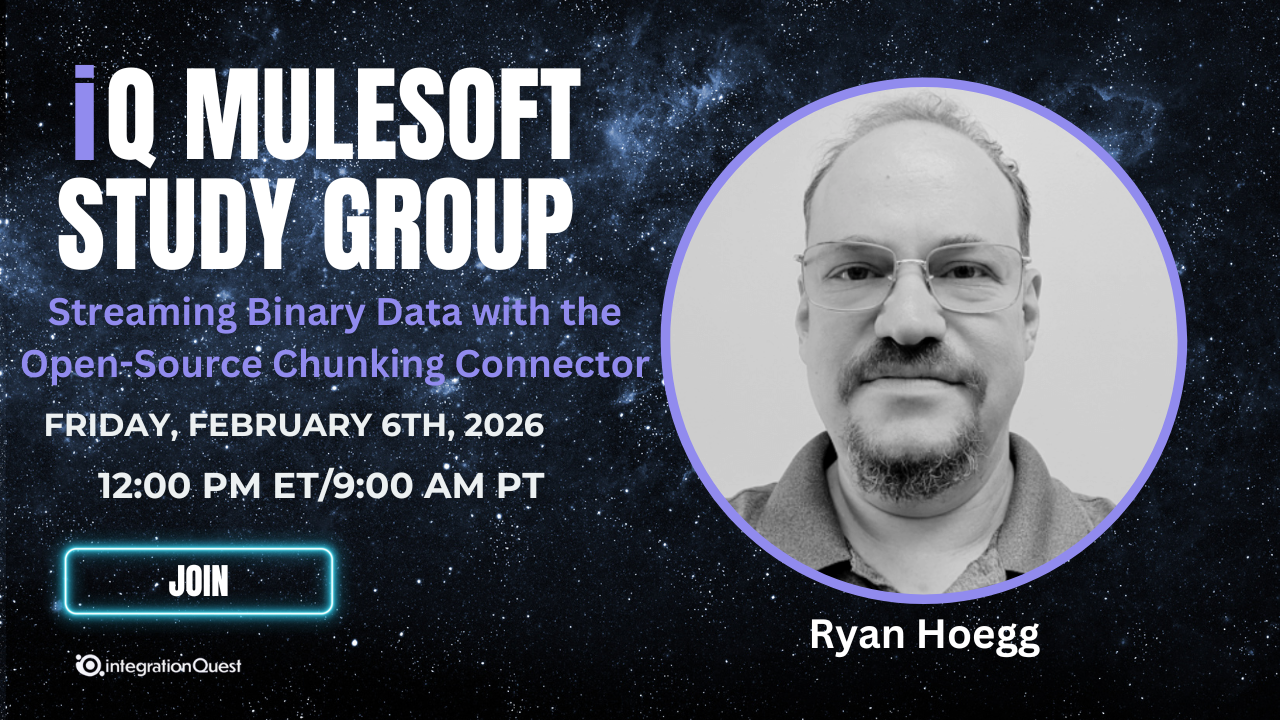 iQ MuleSoft Study Group 